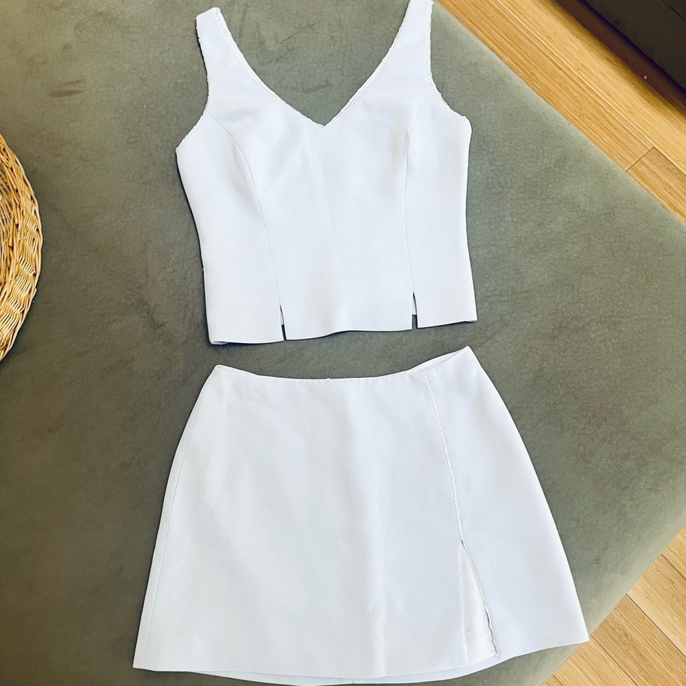 Lavender vintage Bebe 2 piece set